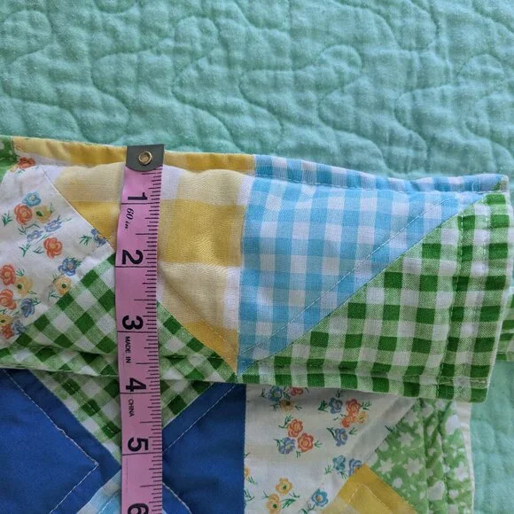 Floral Quilted Patchwork Soft Tote Bag Cottagecore! - Picture 3 of 7